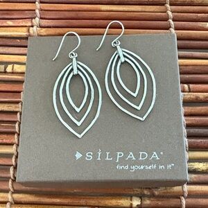 Silpada Silver Dangle Earrings